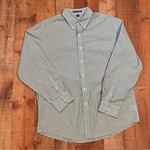 Port Authority Men's Long Sleeve Plated Shirt SzXL